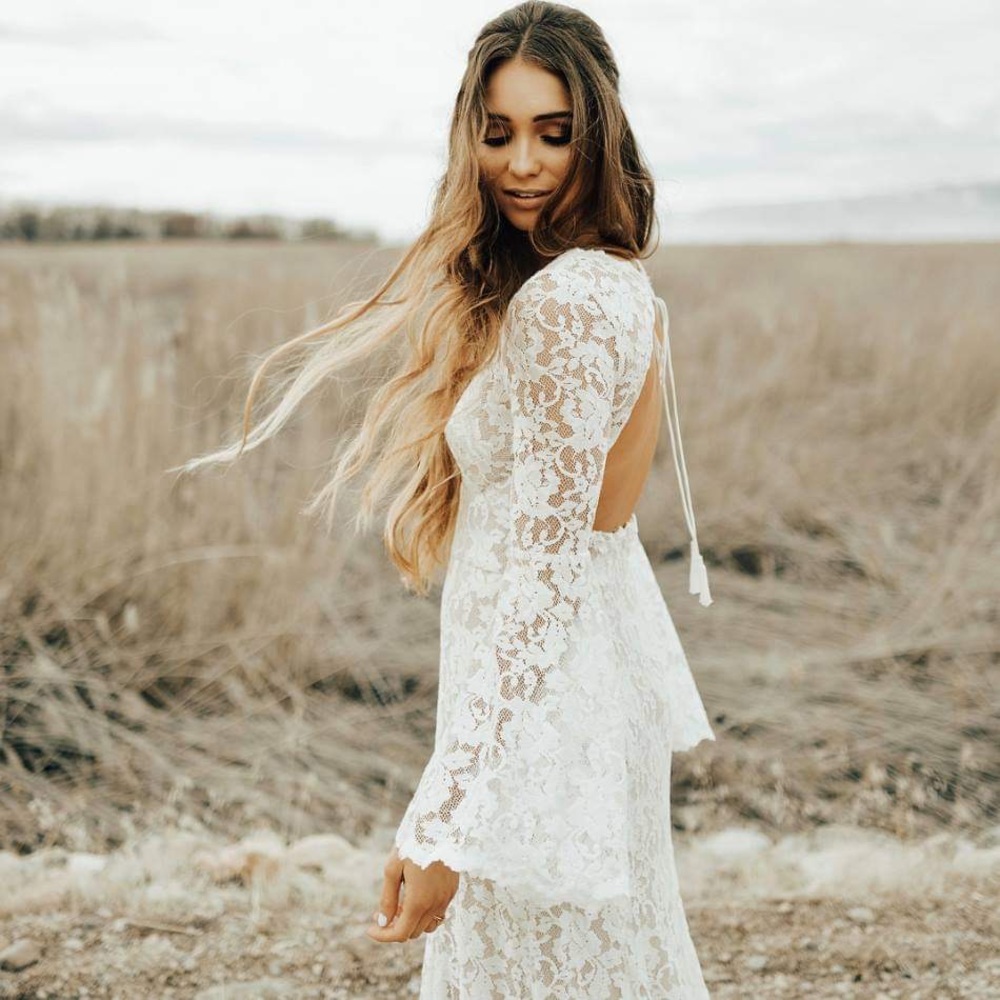 BHLDN Lucca Gown never worn.